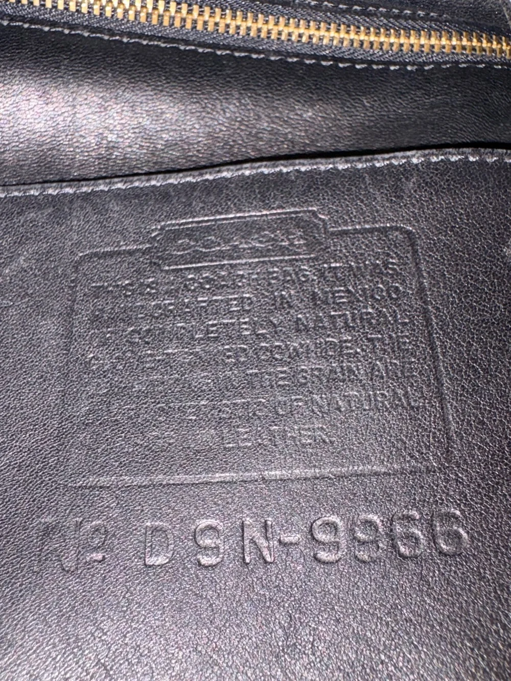 Coach vintage legacy